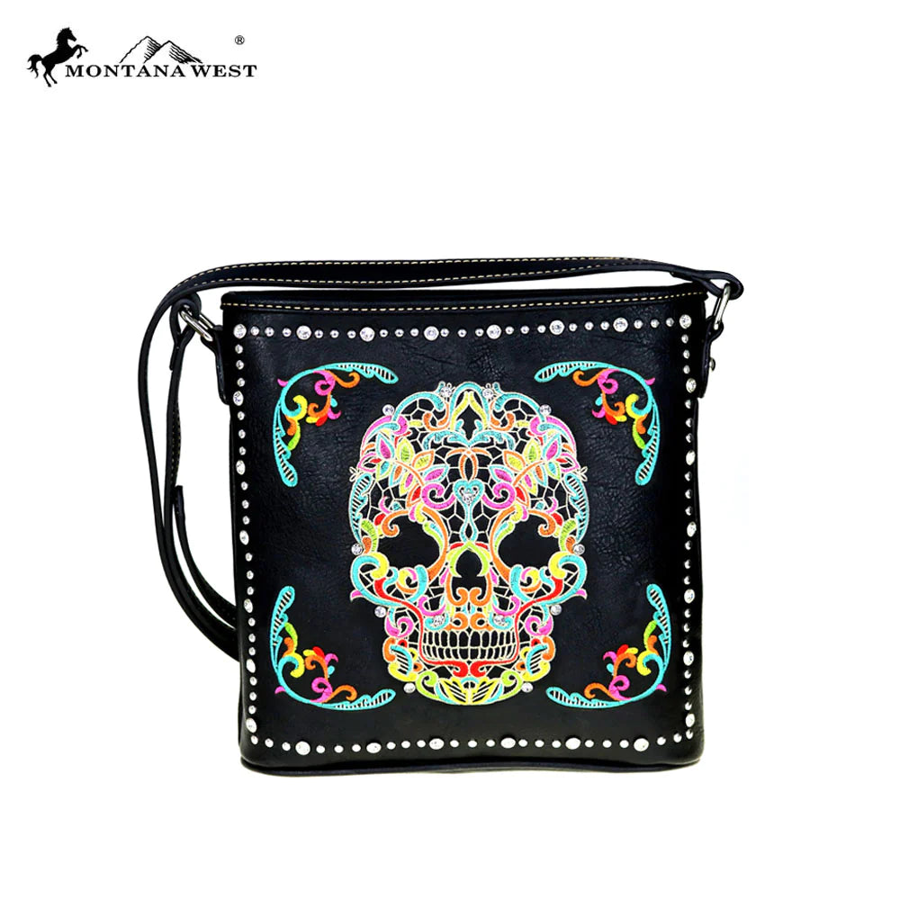 MW Sugar Skull Concealed Handgun Crossbody