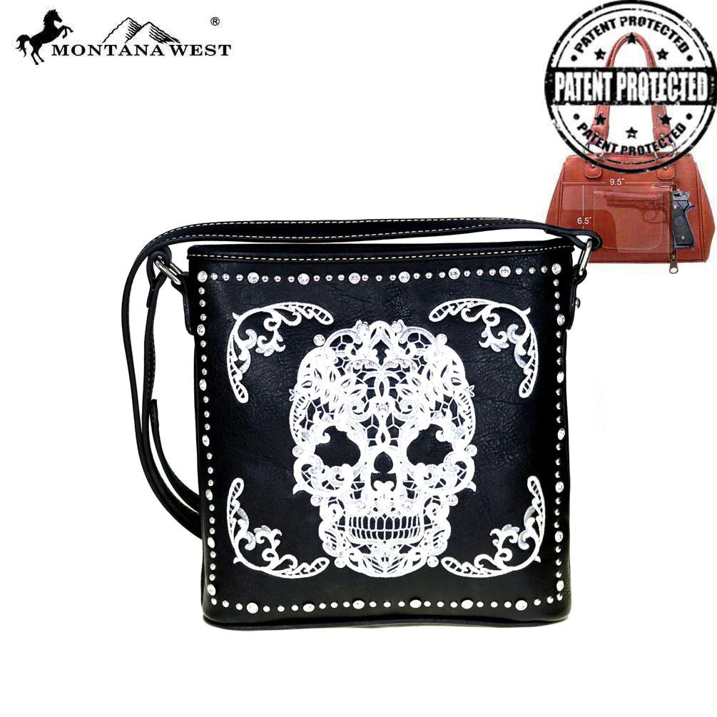 MW Sugar Skull Concealed Handgun Crossbody