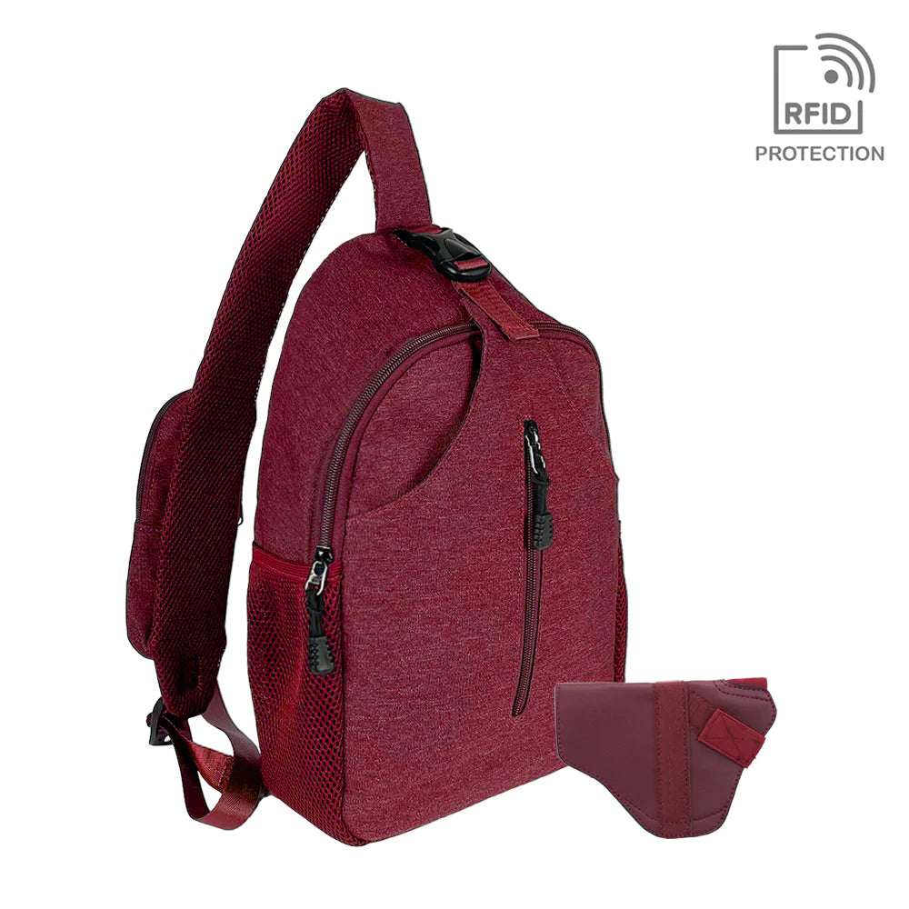 Sling Shoulder Concealed Backpack