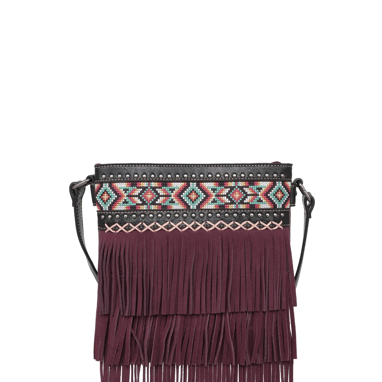 MW Aztec Fringe Concealed Carry Crossbody